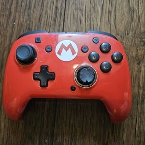 Mario Nintendo Switch PDP Controller by FACEOFF Untested No Cord Used Condition.